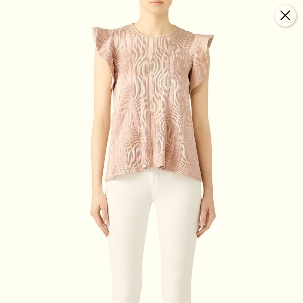 Hunter Bell Rose Gold Ava Top sz XS EUC!